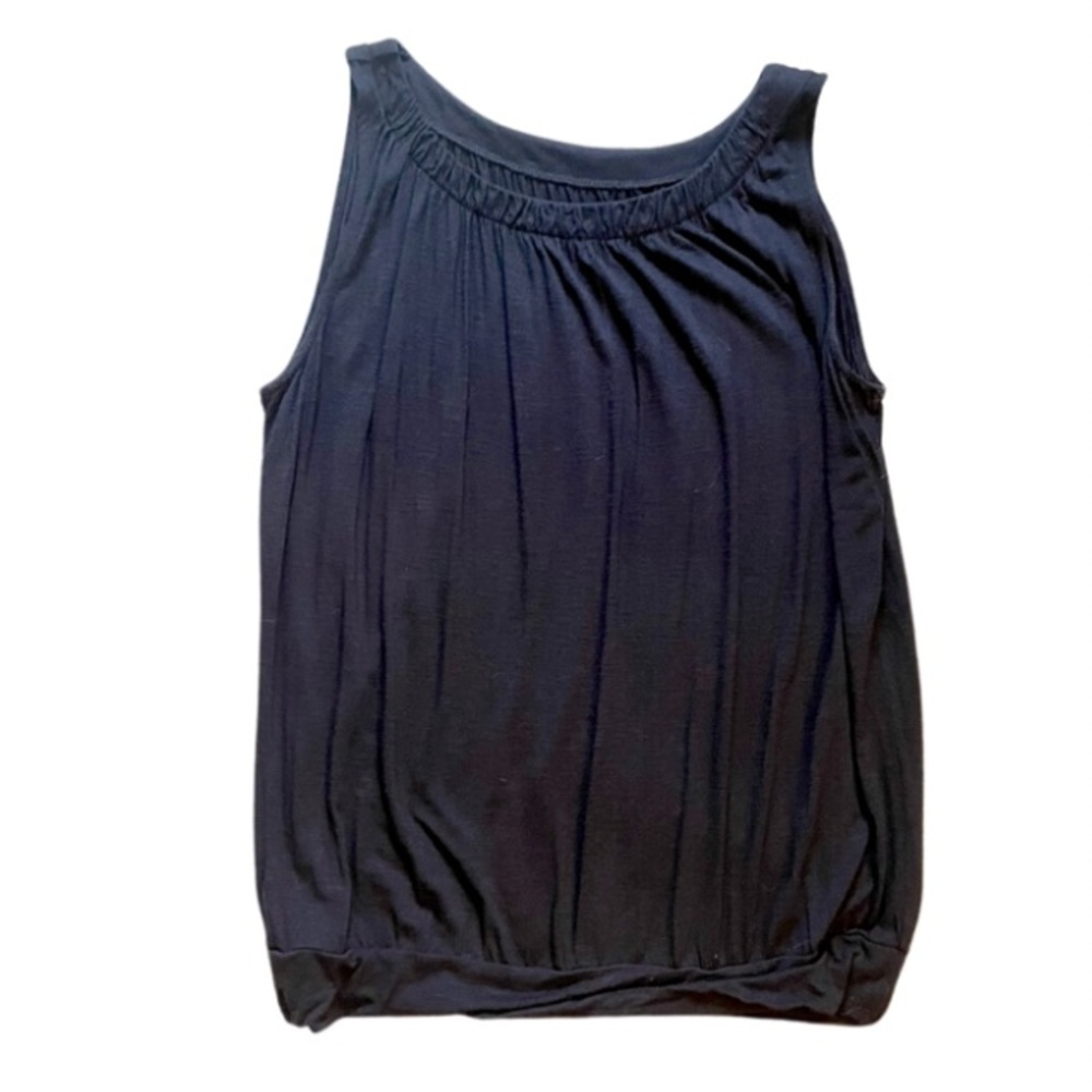 Ann Taylor Loft Black Sleeveless Tank Top S